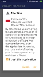 Indonesia VPN screenshot