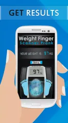 Weight Finger Scanner Prank screenshot