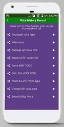 Voice Changer screenshot