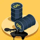 Oil Mining 3D logo