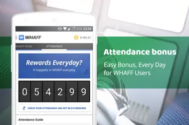 WHAFF Rewards screenshot