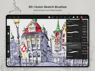 Huion Sketch screenshot