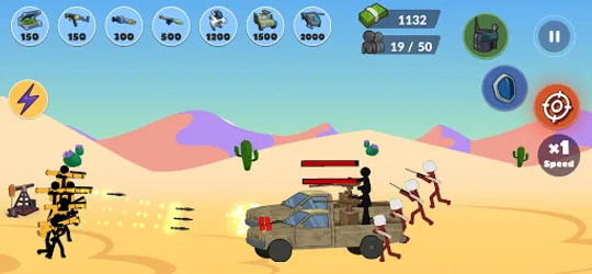 Stickman World Battle screenshot