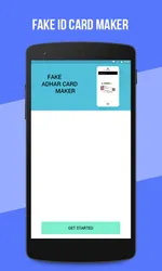 Fake Aadhar Card Maker screenshot