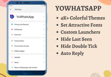 YOWhatsApp screenshot