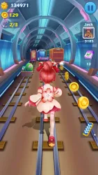 Subway Princess Runner screenshot