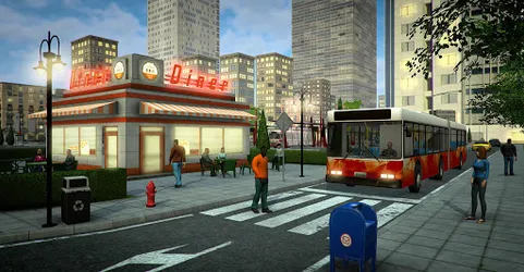Bus Simulator PRO 2 screenshot