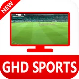 GHD SPORTS logo