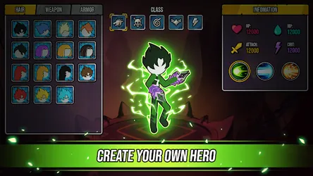 Super Stickman Dragon Warriors screenshot
